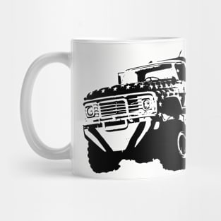 Monster Truck Pattern Mug